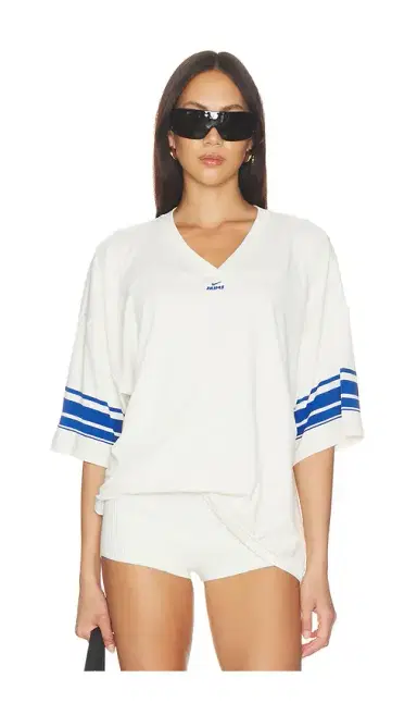 NikeSKIMS Stretch Knit V- Neck Top | Thumbnail 1 NikeSKIMS Stretch Knit V- Neck Top | Thumbnail 1