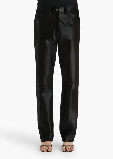 Khaite Callum Pant In Chocolate Haircalf | Thumbnail 3 Khaite Callum Pant In Chocolate Haircalf | Thumbnail 3