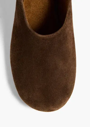Khaite Marcy Pump In Ebano Suede | Thumbnail 3 Khaite Marcy Pump In Ebano Suede | Thumbnail 3
