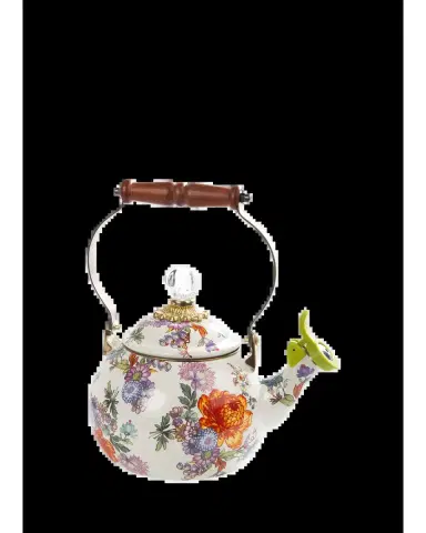 MacKenzie-Childs Flower Market Whistling Tea Kettle | Thumbnail 2 MacKenzie-Childs Flower Market Whistling Tea Kettle | Thumbnail 2