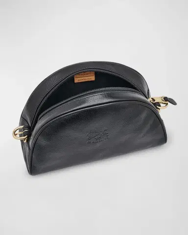 Il Bisonte Classic Zip Leather Crossbody Bag | Thumbnail 3 Il Bisonte Classic Zip Leather Crossbody Bag | Thumbnail 3