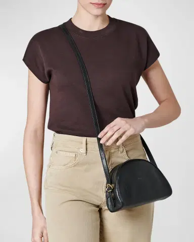 Il Bisonte Classic Zip Leather Crossbody Bag | Thumbnail 4 Il Bisonte Classic Zip Leather Crossbody Bag | Thumbnail 4