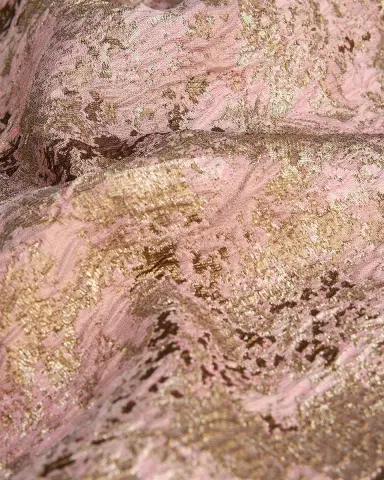 Kay Unger New York Felix Metallic Abstract Jacquard Column Gown | Thumbnail 6 Kay Unger New York Felix Metallic Abstract Jacquard Column Gown | Thumbnail 6