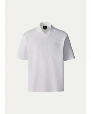 Mackage Men's Marco Mercerized Polo Shirt | Thumbnail 1 Mackage Men's Marco Mercerized Polo Shirt | Thumbnail 1