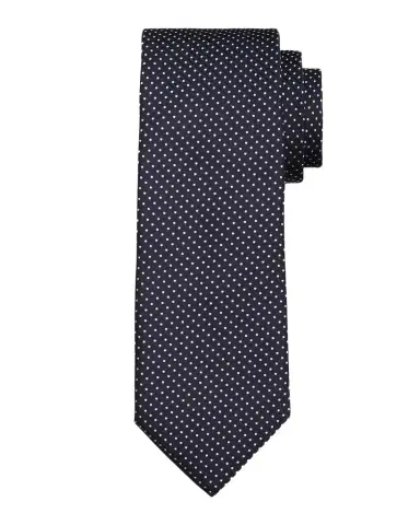 Canali Men's Silk Polka Dot Woven Tie | Thumbnail 1 Canali Men's Silk Polka Dot Woven Tie | Thumbnail 1