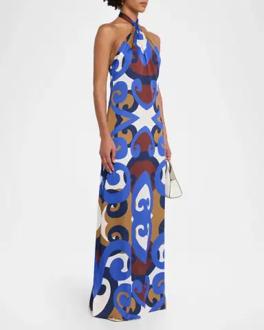 MISA Los Angeles Kristen Halter Maxi Dress | Thumbnail 4 MISA Los Angeles Kristen Halter Maxi Dress | Thumbnail 4