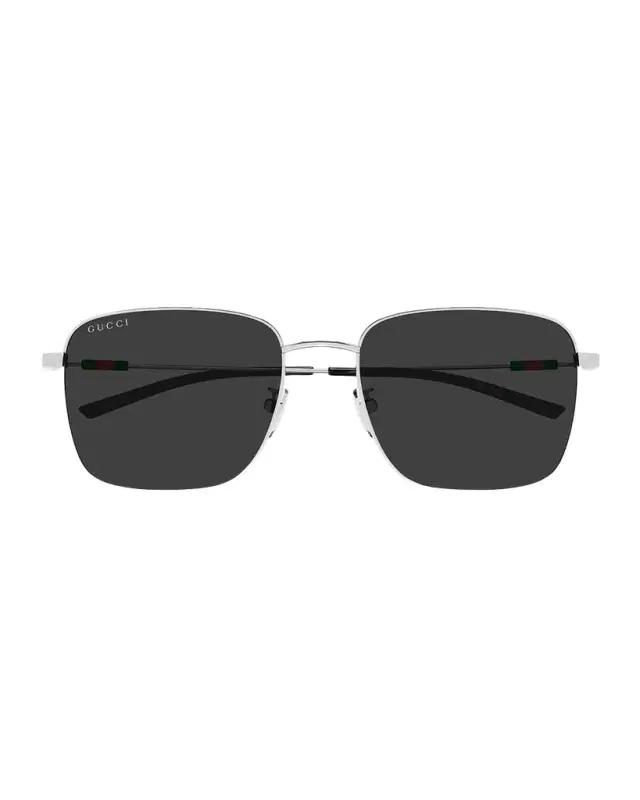 Men's GG2097SK-001 Square Metal Sunglasses Men's GG2097SK-001 Square Metal Sunglasses