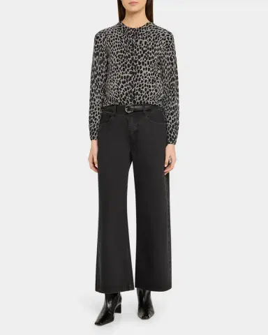 Nili Lotan Terese Flared-Leg Dark Jeans | Thumbnail 2 Nili Lotan Terese Flared-Leg Dark Jeans | Thumbnail 2