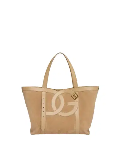 Dolce & Gabbana Sartoriale Logo Leather Tote Bag | Thumbnail 1 Dolce & Gabbana Sartoriale Logo Leather Tote Bag | Thumbnail 1