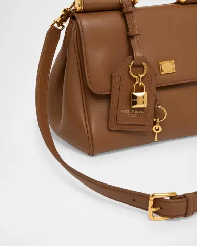 Dolce & Gabbana My Sicily Leather Top Handle Bag | Thumbnail 6 Dolce & Gabbana My Sicily Leather Top Handle Bag | Thumbnail 6