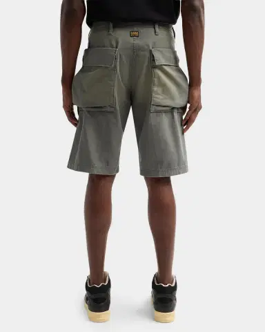 G-Star High Pocket Sun-Faded Cotton Shorts | Thumbnail 4 G-Star High Pocket Sun-Faded Cotton Shorts | Thumbnail 4