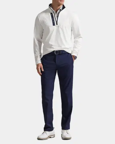 Polo Ralph Lauren Men's Luxury Jersey Quarter-Zip Sweatshirt | Thumbnail 2 Polo Ralph Lauren Men's Luxury Jersey Quarter-Zip Sweatshirt | Thumbnail 2