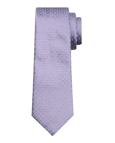 Emporio Armani Men's Diamond Jacquard Silk Tie | Thumbnail 1 Emporio Armani Men's Diamond Jacquard Silk Tie | Thumbnail 1