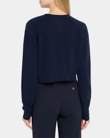 Loulou De Saison Heike Cashmere Crop Cardigan | Thumbnail 3 Loulou De Saison Heike Cashmere Crop Cardigan | Thumbnail 3