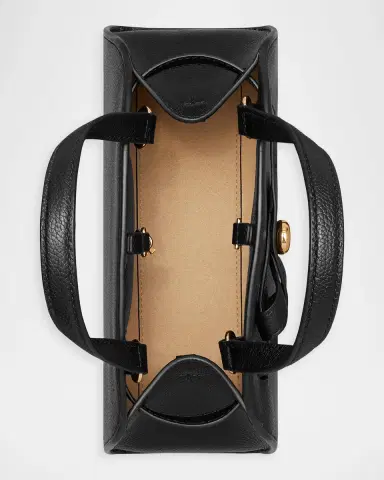 Tory Burch Romy Small Pebbled Leather Satchel | Thumbnail 3 Tory Burch Romy Small Pebbled Leather Satchel | Thumbnail 3