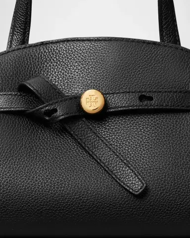 Tory Burch Romy Small Pebbled Leather Satchel | Thumbnail 4 Tory Burch Romy Small Pebbled Leather Satchel | Thumbnail 4