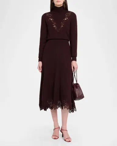 Zimmermann Valiant Merino Wool Turtleneck Sweater | Thumbnail 2 Zimmermann Valiant Merino Wool Turtleneck Sweater | Thumbnail 2
