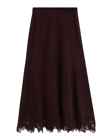 Zimmermann Valiant Merino Wool Midi Skirt | Thumbnail 1 Zimmermann Valiant Merino Wool Midi Skirt | Thumbnail 1