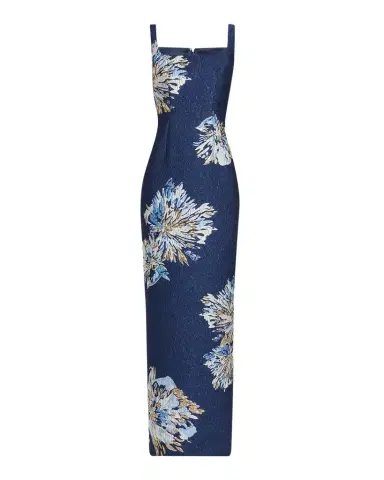 Saloni Bora Brocade Column Dress | Thumbnail 1 Saloni Bora Brocade Column Dress | Thumbnail 1