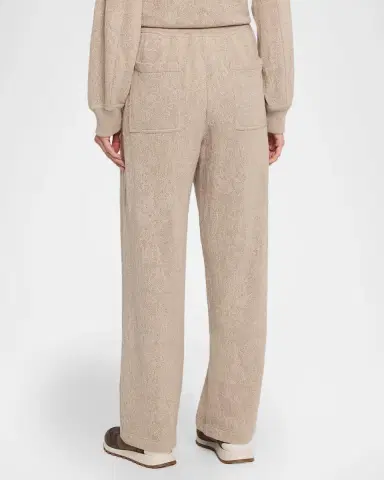 Brunello Cucinelli Jersey Lace Pointelle Knit Pants | Thumbnail 3 Brunello Cucinelli Jersey Lace Pointelle Knit Pants | Thumbnail 3