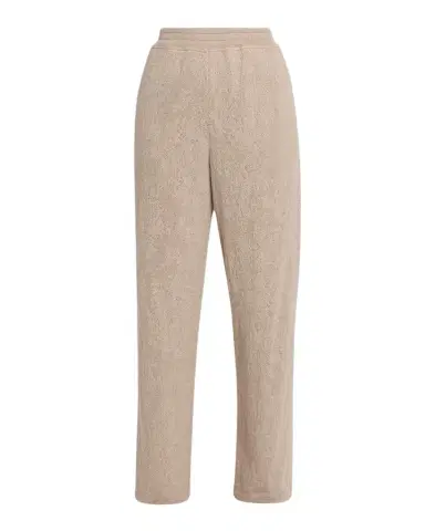 Brunello Cucinelli Jersey Lace Pointelle Knit Pants | Thumbnail 1 Brunello Cucinelli Jersey Lace Pointelle Knit Pants | Thumbnail 1