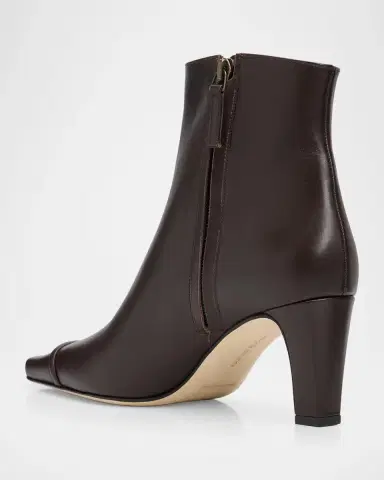 Manolo Blahnik Vivecal Leather Ankle Boots | Thumbnail 4 Manolo Blahnik Vivecal Leather Ankle Boots | Thumbnail 4