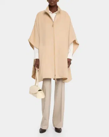 Lafayette 148 New York Oversized Camel Hair Cape | Thumbnail 2 Lafayette 148 New York Oversized Camel Hair Cape | Thumbnail 2