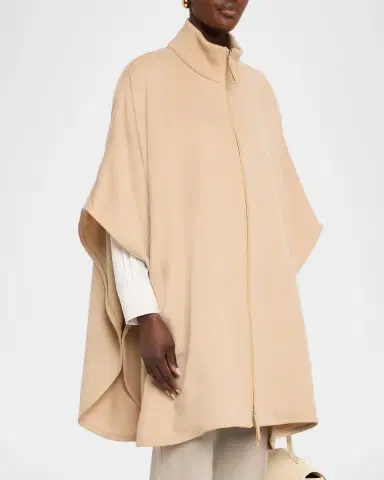 Lafayette 148 New York Oversized Camel Hair Cape | Thumbnail 4 Lafayette 148 New York Oversized Camel Hair Cape | Thumbnail 4