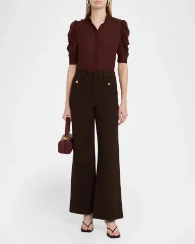 Frame The Gillian Blouse | Thumbnail 2 Frame The Gillian Blouse | Thumbnail 2