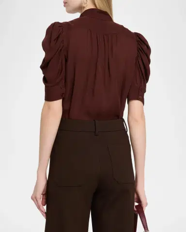 Frame The Gillian Blouse | Thumbnail 3 Frame The Gillian Blouse | Thumbnail 3