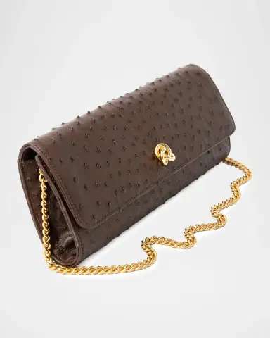MICHELLE WILHITE Robbie Textured Leather Flap Clutch Bag | Thumbnail 2 MICHELLE WILHITE Robbie Textured Leather Flap Clutch Bag | Thumbnail 2