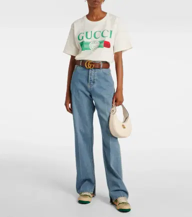 Gucci Screener leather sneakers | Thumbnail 3 Gucci Screener leather sneakers | Thumbnail 3