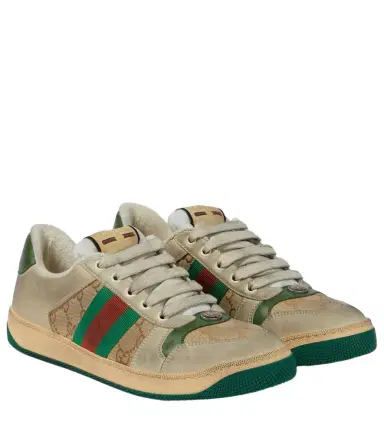 Gucci Screener leather sneakers | Thumbnail 1 Gucci Screener leather sneakers | Thumbnail 1