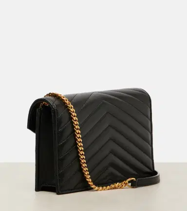 Saint Laurent Cassandre matelassé envelope leather wallet on chain | Thumbnail 3 Saint Laurent Cassandre matelassé envelope leather wallet on chain | Thumbnail 3