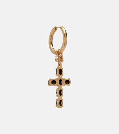 Dolce & Gabbana Crystal-embellished drop earrings | Thumbnail 2 Dolce & Gabbana Crystal-embellished drop earrings | Thumbnail 2