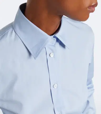 Stella McCartney Peplum cotton poplin shirt | Thumbnail 3 Stella McCartney Peplum cotton poplin shirt | Thumbnail 3
