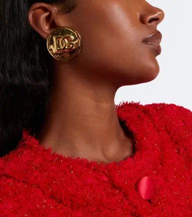 Dolce & Gabbana DG clip-on earrings | Thumbnail 5 Dolce & Gabbana DG clip-on earrings | Thumbnail 5