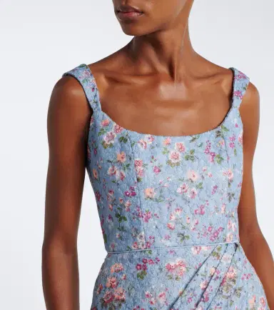 Markarian Marla floral lace bustier dress | Thumbnail 3 Markarian Marla floral lace bustier dress | Thumbnail 3