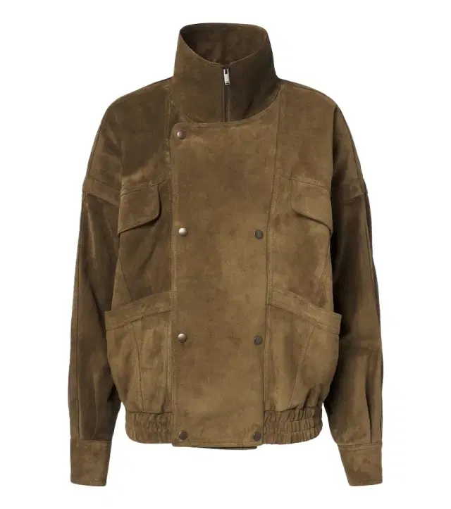 Suede blouson jacket Suede blouson jacket