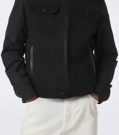 Moncler Shearling-trimmed suede down jacket | Thumbnail 6 Moncler Shearling-trimmed suede down jacket | Thumbnail 6