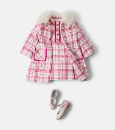 Patachou Checked tweed dress | Thumbnail 4 Patachou Checked tweed dress | Thumbnail 4