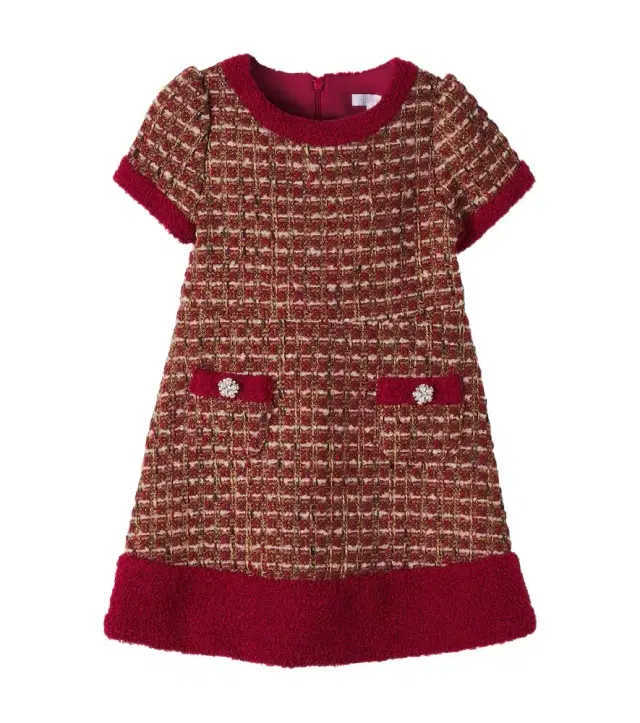 Embellished tweed dress Embellished tweed dress