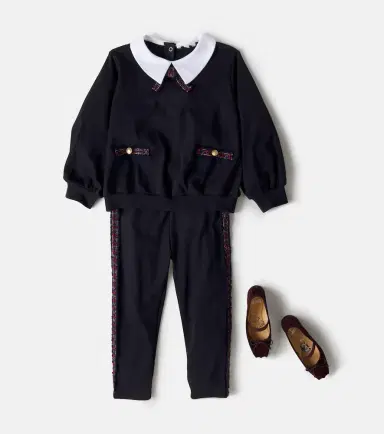 Patachou Cotton sweatshirt and sweatpants set | Thumbnail 5 Patachou Cotton sweatshirt and sweatpants set | Thumbnail 5