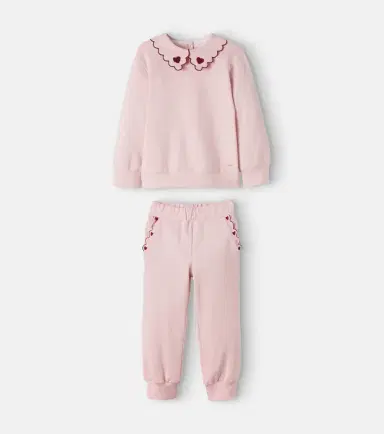 Patachou Cotton-blend sweatshirt and sweatpants set | Thumbnail 3 Patachou Cotton-blend sweatshirt and sweatpants set | Thumbnail 3