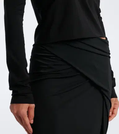 Rick Owens Allanah gathered jersey top | Thumbnail 6 Rick Owens Allanah gathered jersey top | Thumbnail 6