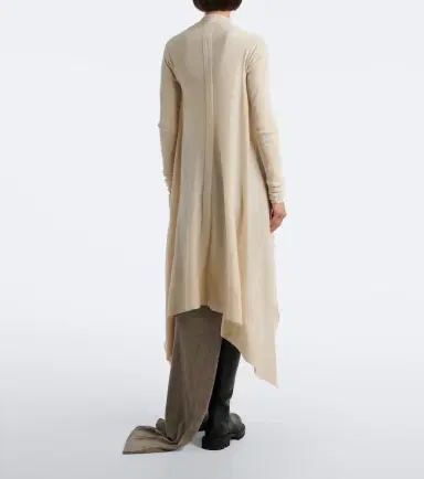 Rick Owens Asymmetric virgin wool cardigan | Thumbnail 5 Rick Owens Asymmetric virgin wool cardigan | Thumbnail 5