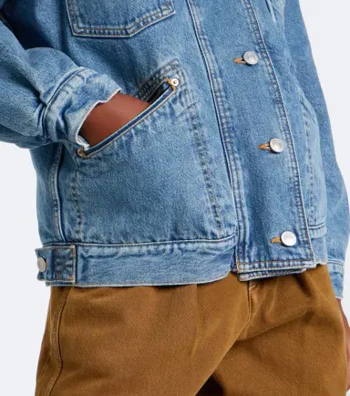 Isabel Marant Pimia fleece-trimmed denim jacket | Thumbnail 7 Isabel Marant Pimia fleece-trimmed denim jacket | Thumbnail 7