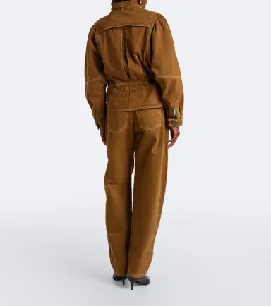 Isabel Marant Lisha pleated barrel-leg jeans | Thumbnail 2 Isabel Marant Lisha pleated barrel-leg jeans | Thumbnail 2