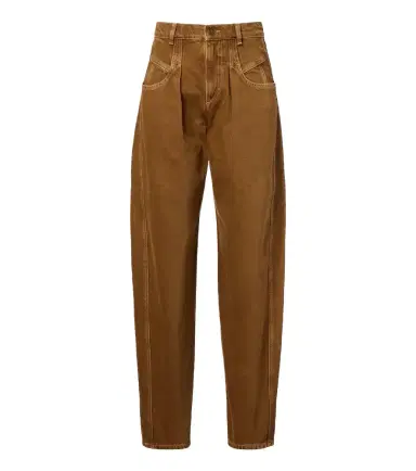 Isabel Marant Lisha pleated barrel-leg jeans | Thumbnail 1 Isabel Marant Lisha pleated barrel-leg jeans | Thumbnail 1