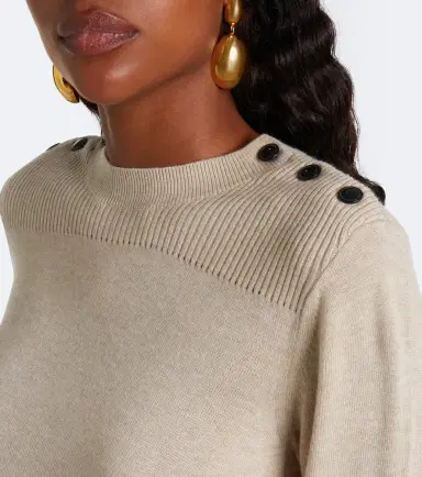 Isabel Marant Jozira draped sweater dress | Thumbnail 4 Isabel Marant Jozira draped sweater dress | Thumbnail 4
